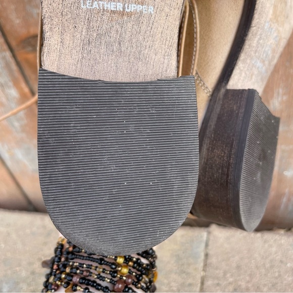 MIA Women’s Brown Tan Leather Lace Up Moto Combat Boots Size 6 - Picture 14 of 14